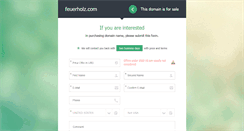 Desktop Screenshot of feuerholz.com